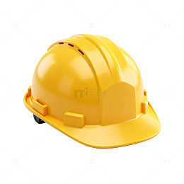 安全帽黄色工业防护装备