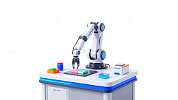 机械臂实验室科技设备