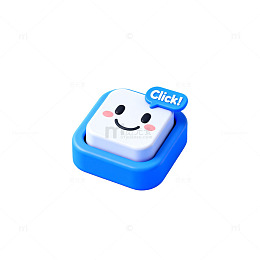 可爱笑脸按键创意摆件