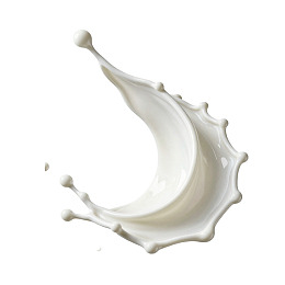 牛奶飞溅瞬间特写图片