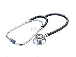 医疗听诊器特写