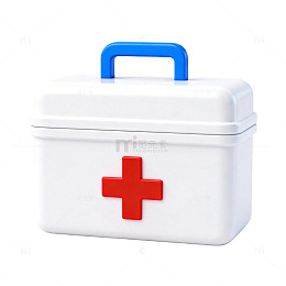 简约医疗急救箱3D模型