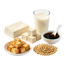豆制品及豆浆展示图片