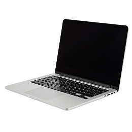 银色笔记本电脑打开状态