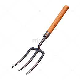 木质柄叉子园艺工具