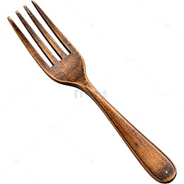 木制叉子简约风格餐具