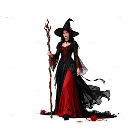 巫婆装扮cosplay服装