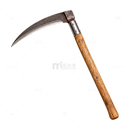 古朴风格镰刀工具