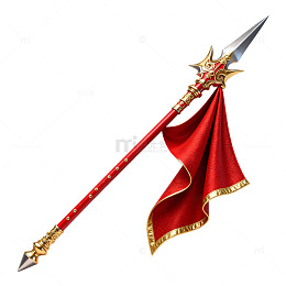 华丽长矛游戏装备设计