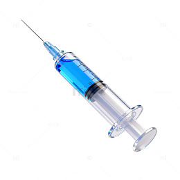 医疗注射器科技感素材