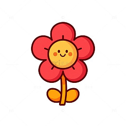 微笑盛开的花朵奇幻之旅