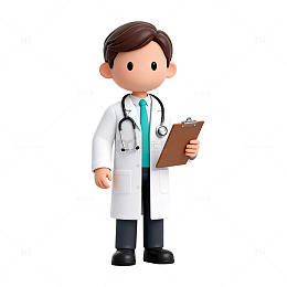 医生卡通形象设计素材