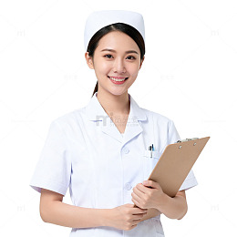 白衣天使护士职业形象照