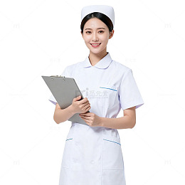 白衣天使工作形象素材