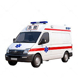 急救车医疗运输素材