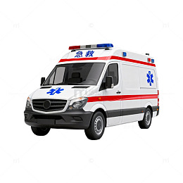急救车白色医疗救护车素材