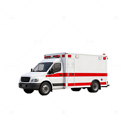 急救车救护车宣传海报