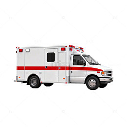 急救车医疗救护宣传图
