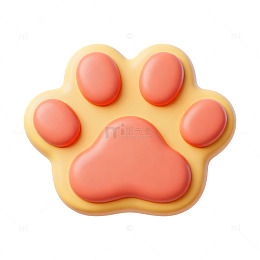 卡通猫爪造型橡皮擦