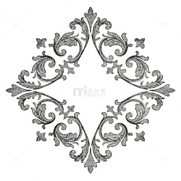 古典风格装饰图案设计素材
