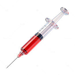 医疗注射器实物图