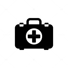 简约医疗箱图标矢量素材
