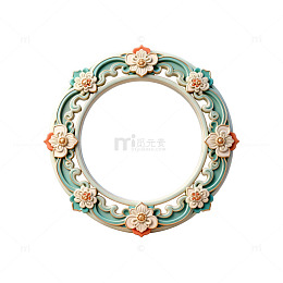 古典花纹装饰框艺术图片