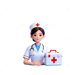 卡通护士节宣传海报设计素材