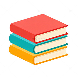 卡通书籍插画素材