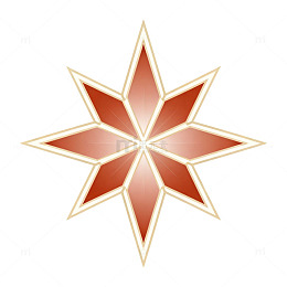 星形图案标志设计素材
