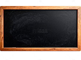 木质黑板空白背景图片