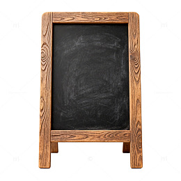 古朴木质黑板素材