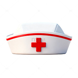 医疗护士帽模型