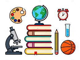 教育学习用品插画素材