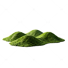 绿丘模型景观材质素材