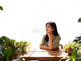 室内绿植休闲时光