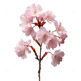 樱花盛开如梦似幻的绽放