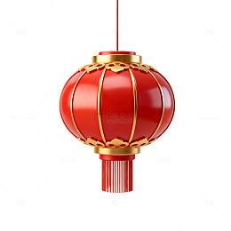 中国风红灯笼元素设计素材