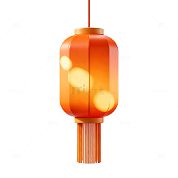 中国红灯笼插画