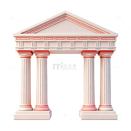 古典风格建筑模型