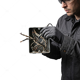 电工维修电器故障现场图