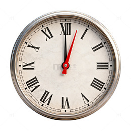 古典罗马数字挂钟