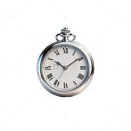 银色怀表经典设计