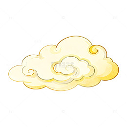卡通云朵插画