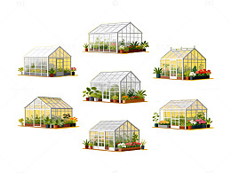 温室花园设计素材
