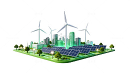 绿色城市能源模型