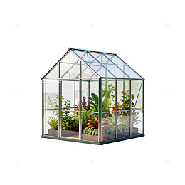 玻璃温室园艺设计图