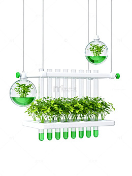 未来感实验室植物栽培装置