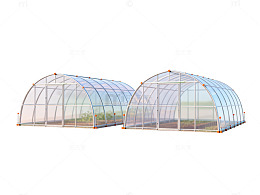 塑料大棚温室结构图