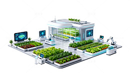 未来科技农业模型展示